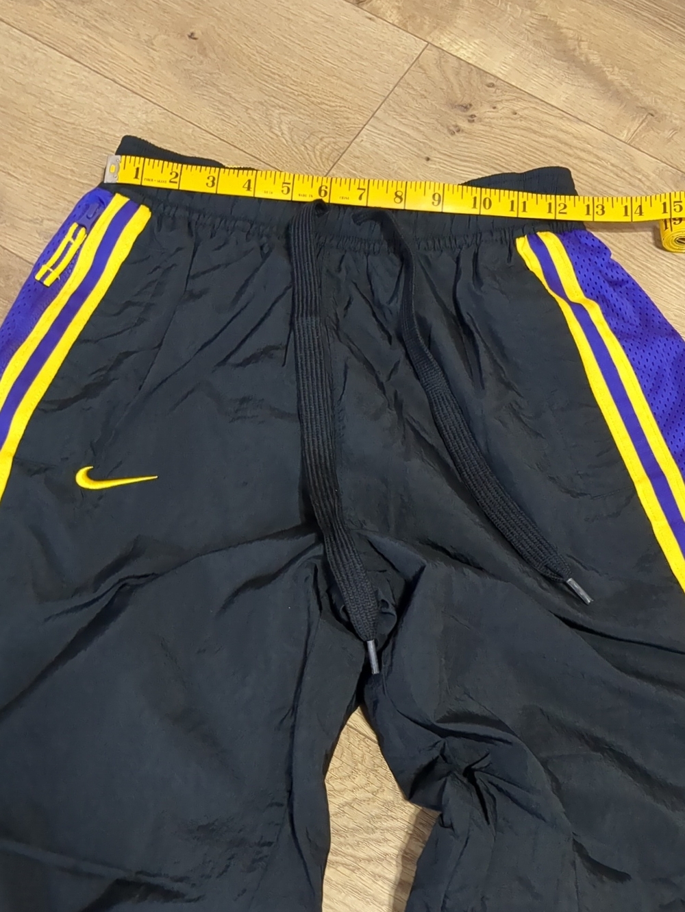 Nike Los Angeles Lakers Courtside Joggers Baseball Women's Pants Size S - Picture 6 of 14